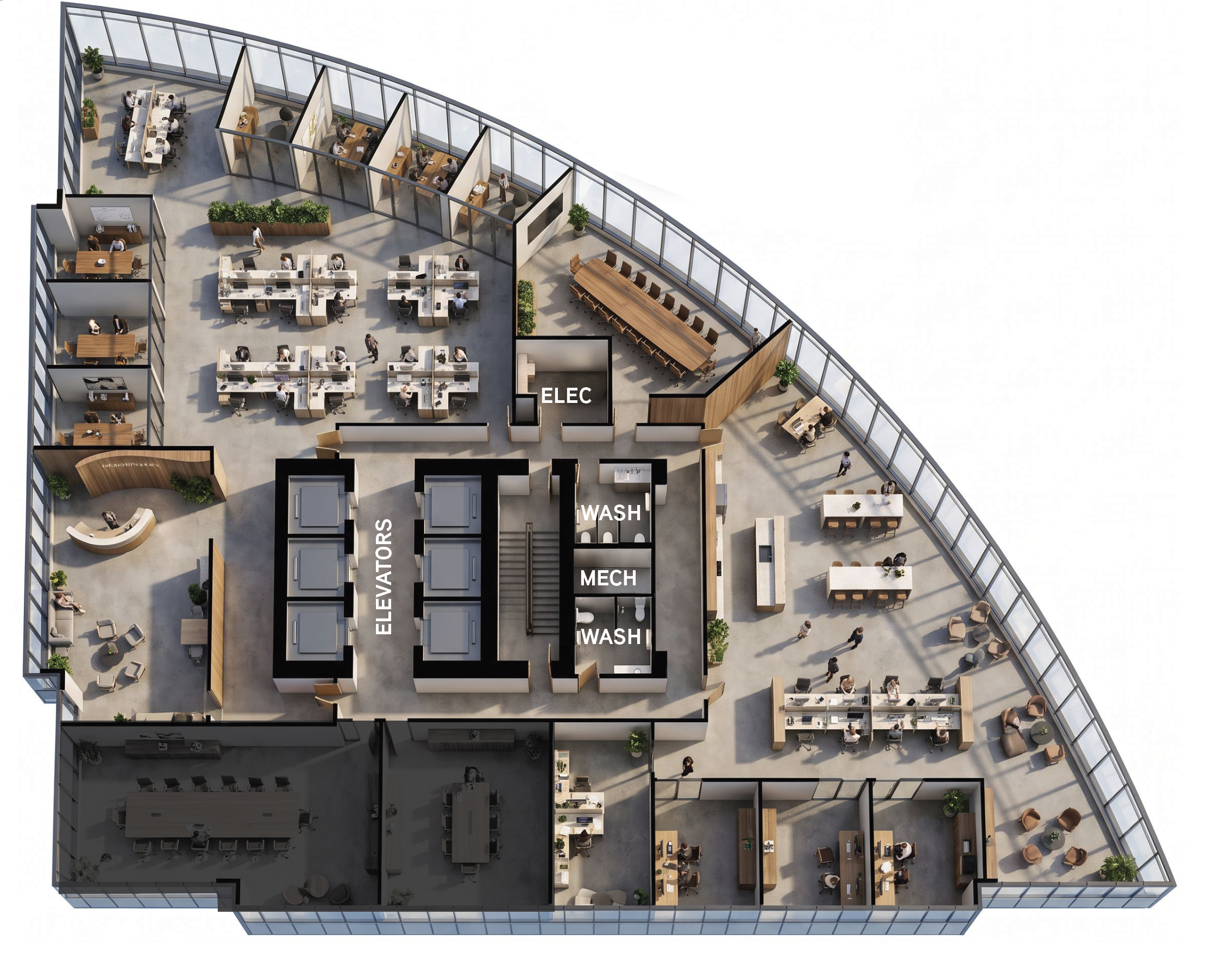 City Centre 4 at Health and Technology District Floor 16 Concept
