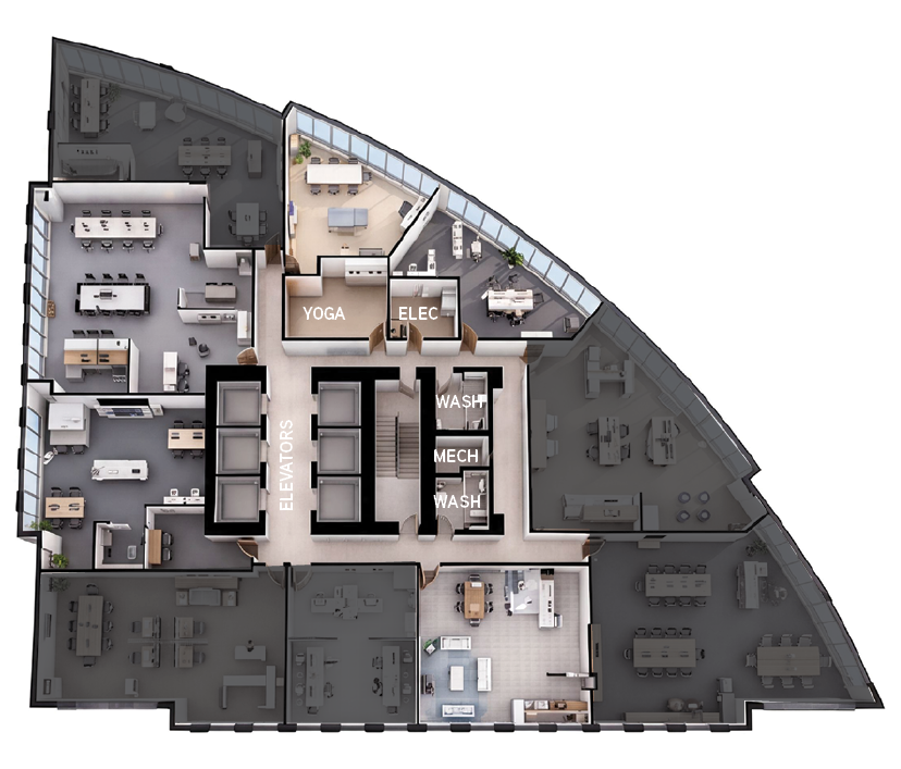 City Centre 4 at Health and Technology District Floor 15 Concept