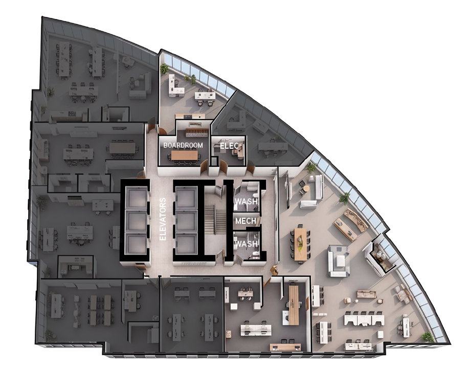 City Centre 4 at Health and Technology District Floor 8 Concept