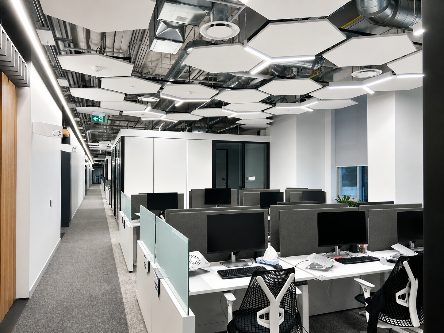 Existing business space and boardroom